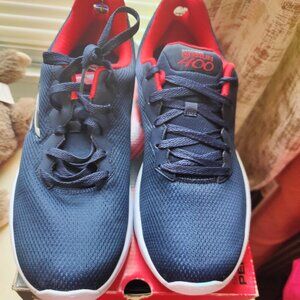 Skechers performance Go Run men sneakers Blue/ Red